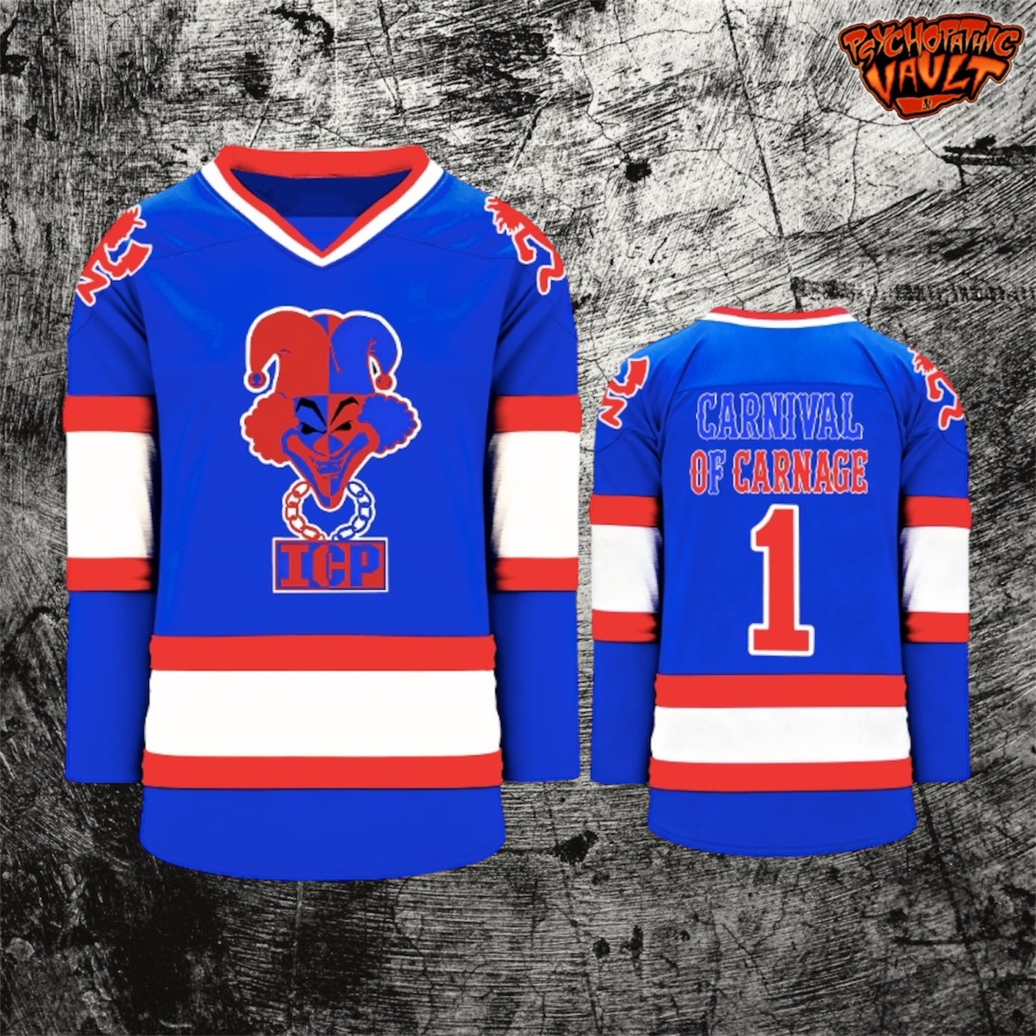 Carnival of Carnage Hockey Jersey – Psychopathic Vault