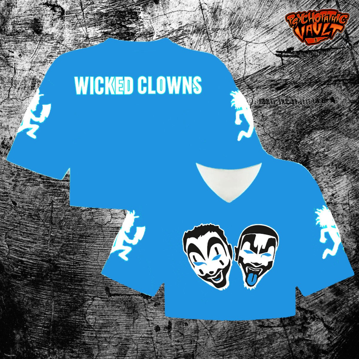 Wicked Clowns Womens Crop Top Jersey