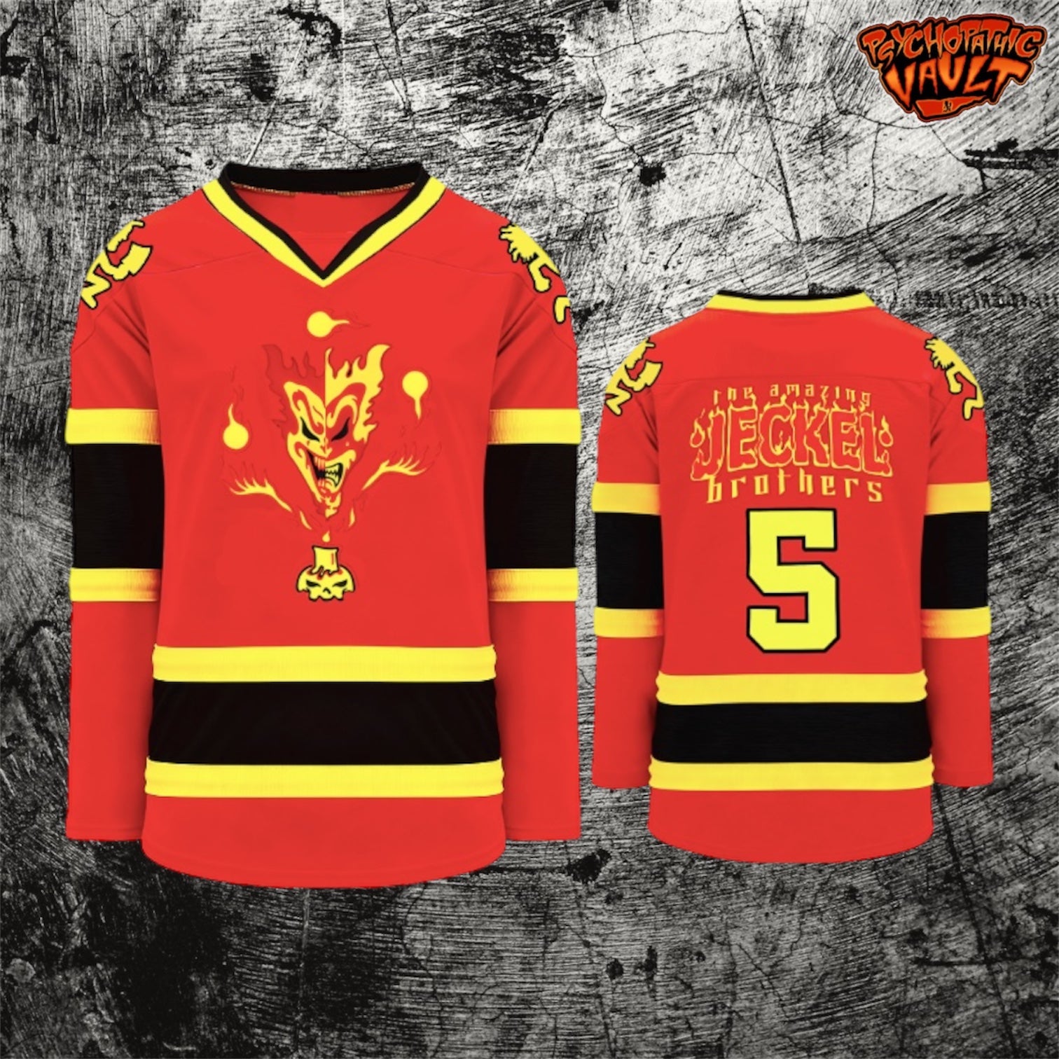 Amazing Jeckel Brothers Hockey Jersey – Psychopathic Vault