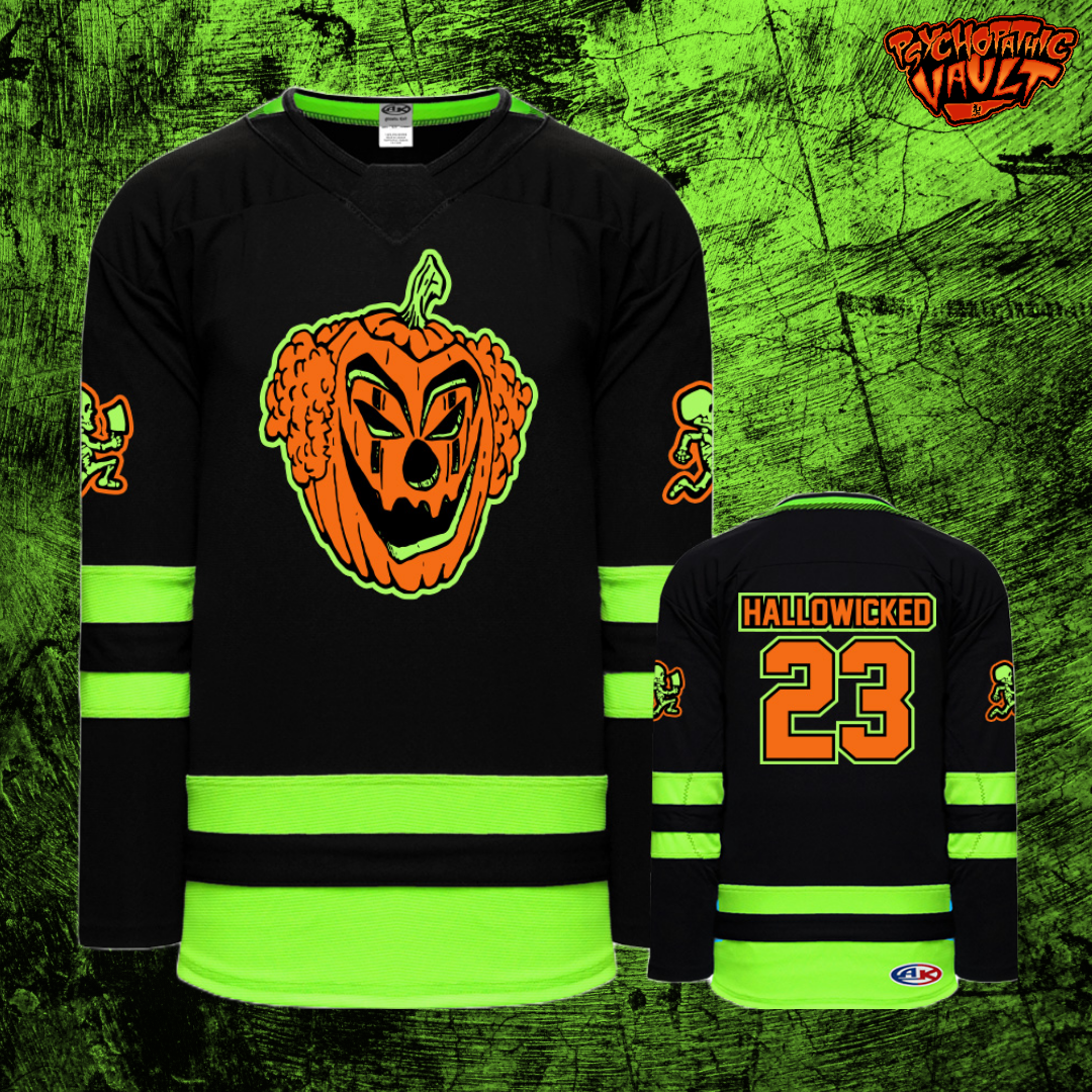 Hallowicked Pumpkin Hockey Jersey