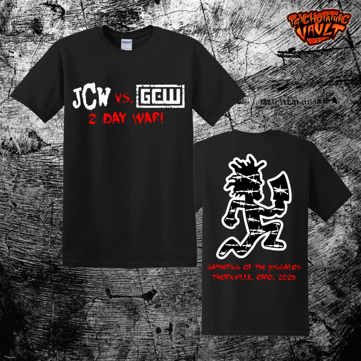 Small Print JCW VS GCW Shirt