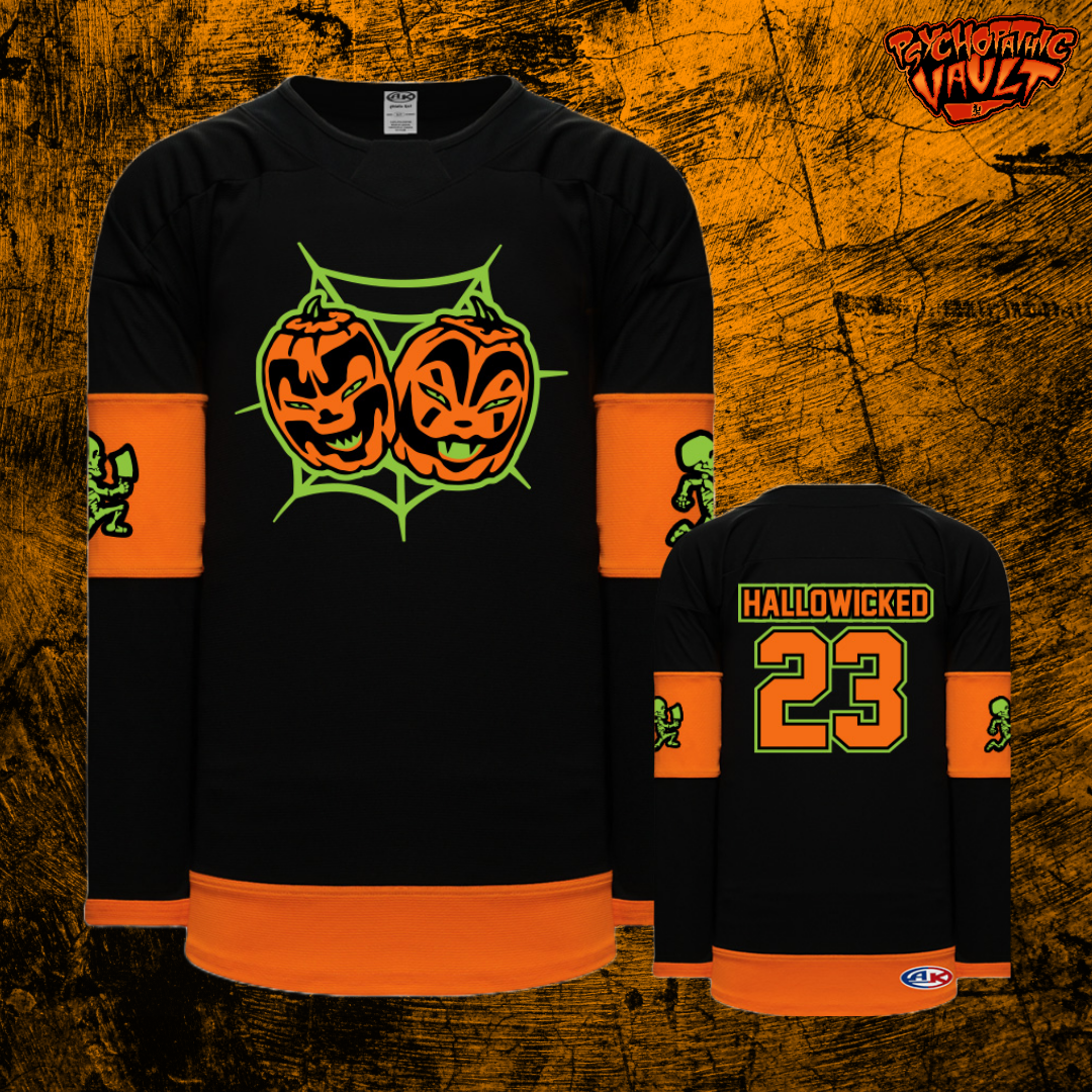Hallowicked ICP Pumpkin Faces Hockey Jersey
