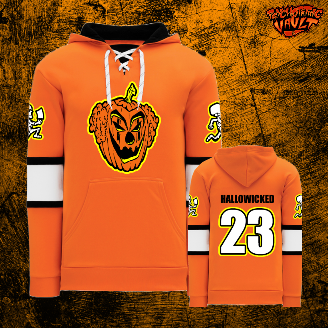 Hallowicked Pumpkin Hockey Hoodie