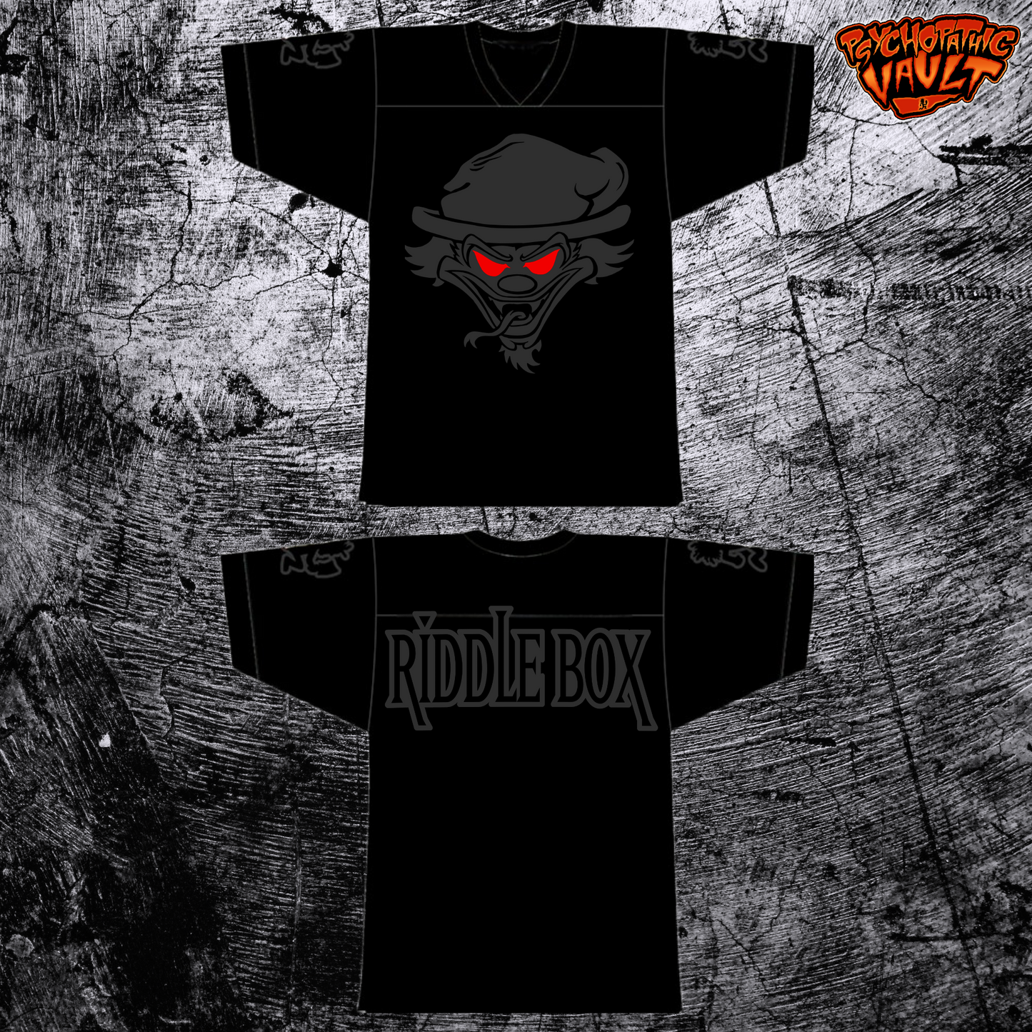 Riddle Box Blackout Football Jersey
