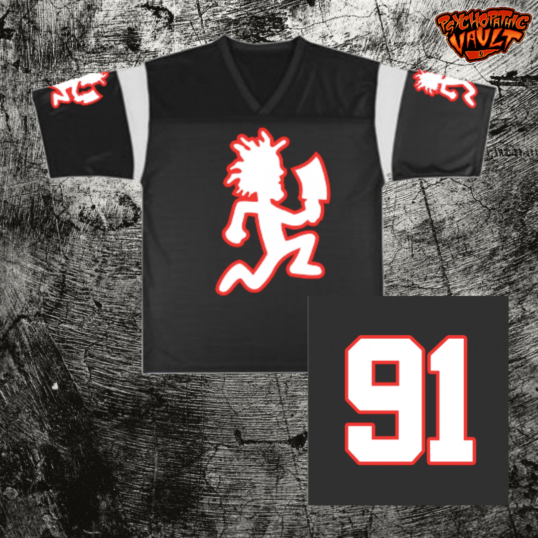 Black Hatchetman Football Jersey