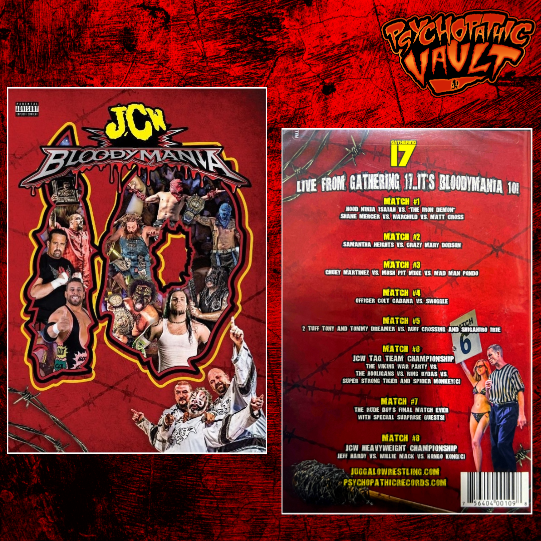 Bloodymania 10 DVD