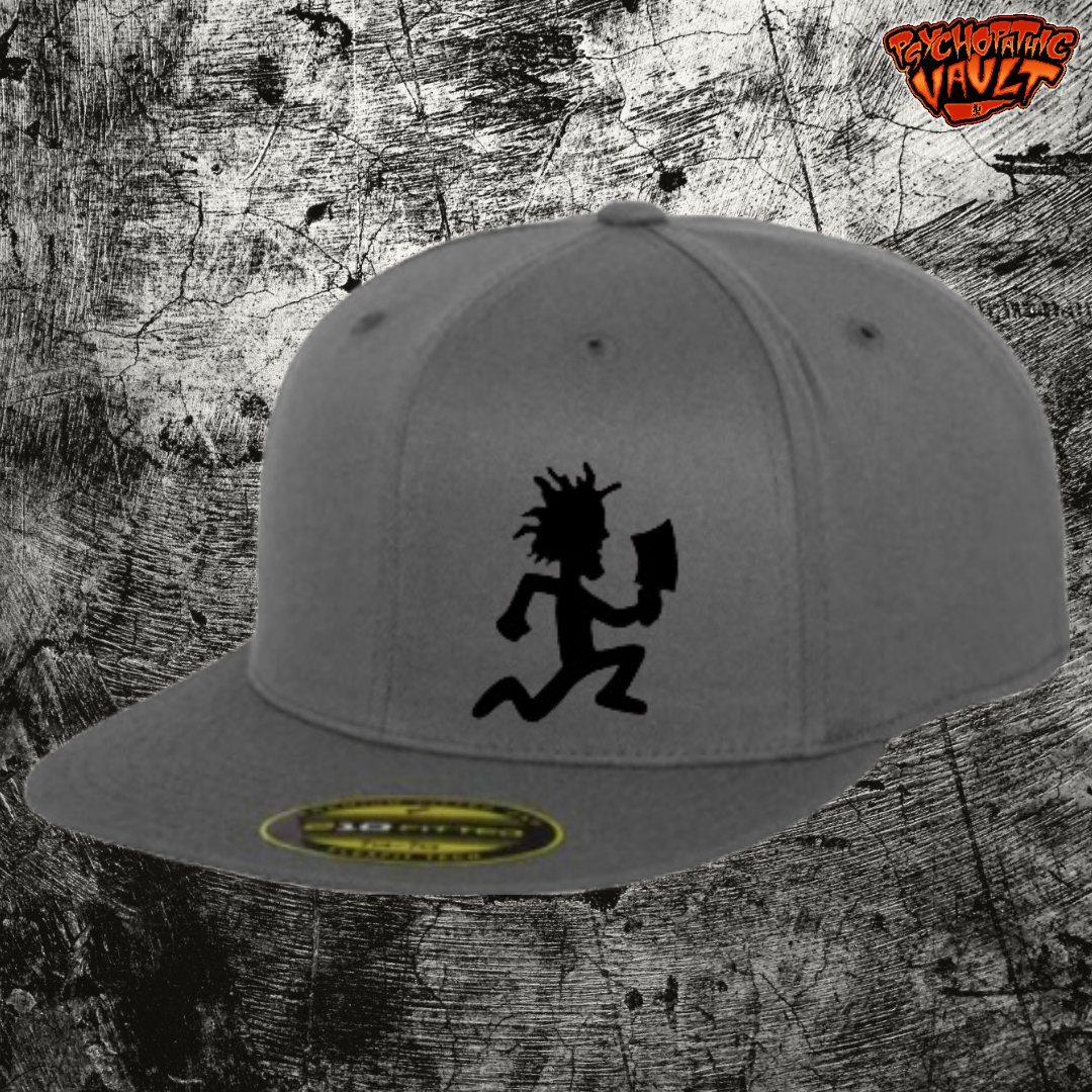 Gray Side Hatchetman Flatbill Baseball Hat