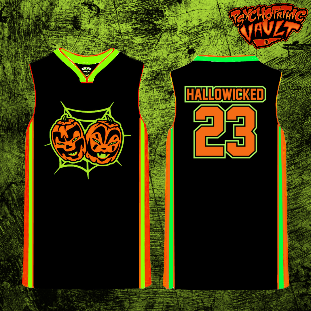 ICP Pumpkin Faces Hallowicked Basketball
