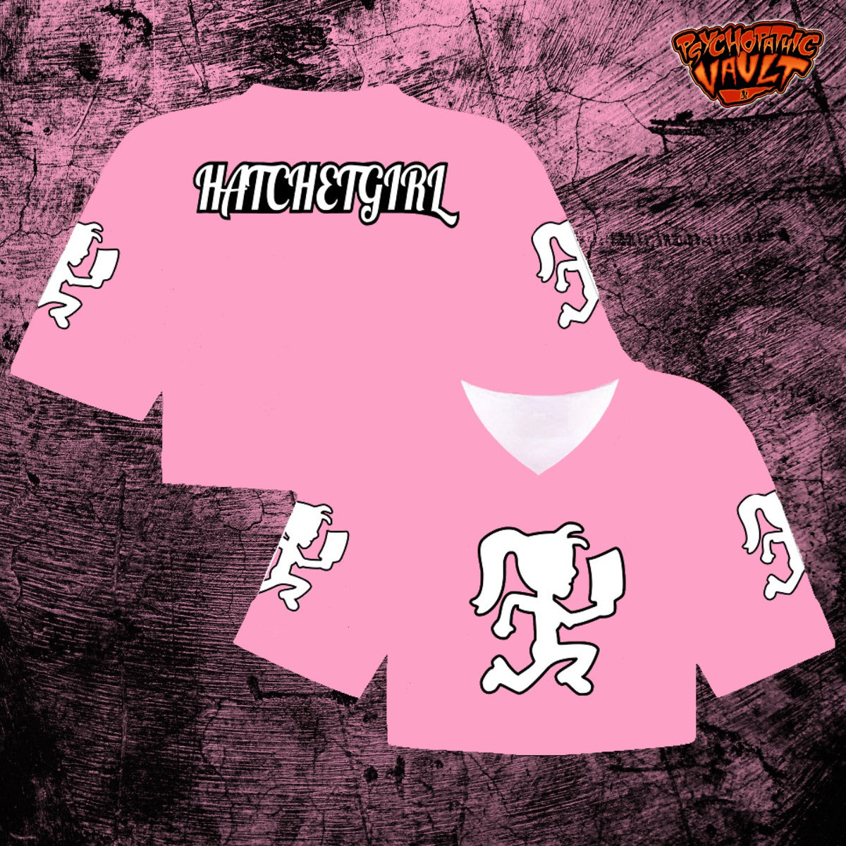 Hatchetgirl Womens Crop Top Jersey