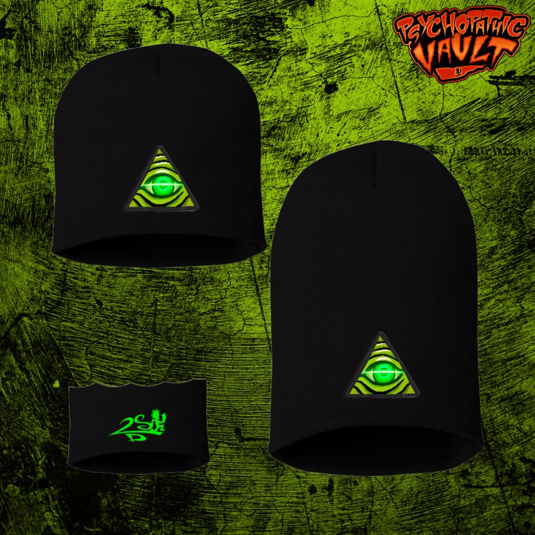 Shaggy Illuminati Eye Beanie