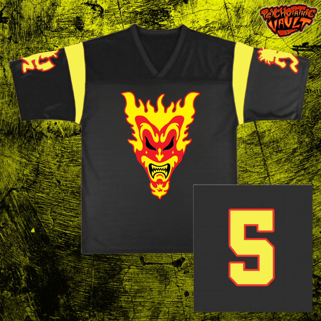 Black Jake Jeckel Number 5 Football Jersey