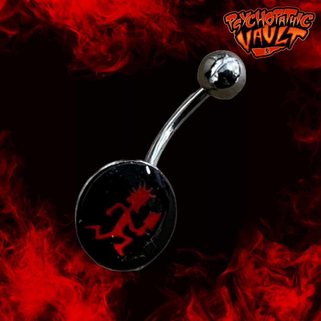 Hatchetman Circle Belly Ring