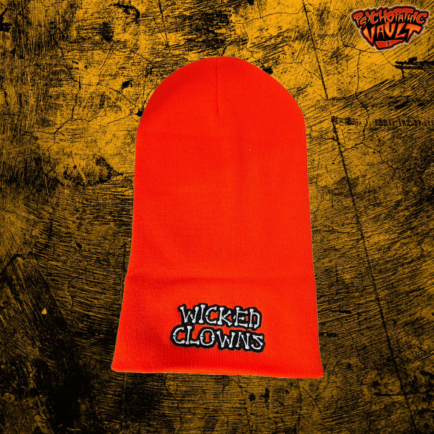 Orange Wicked Clowns 12" Beanie
