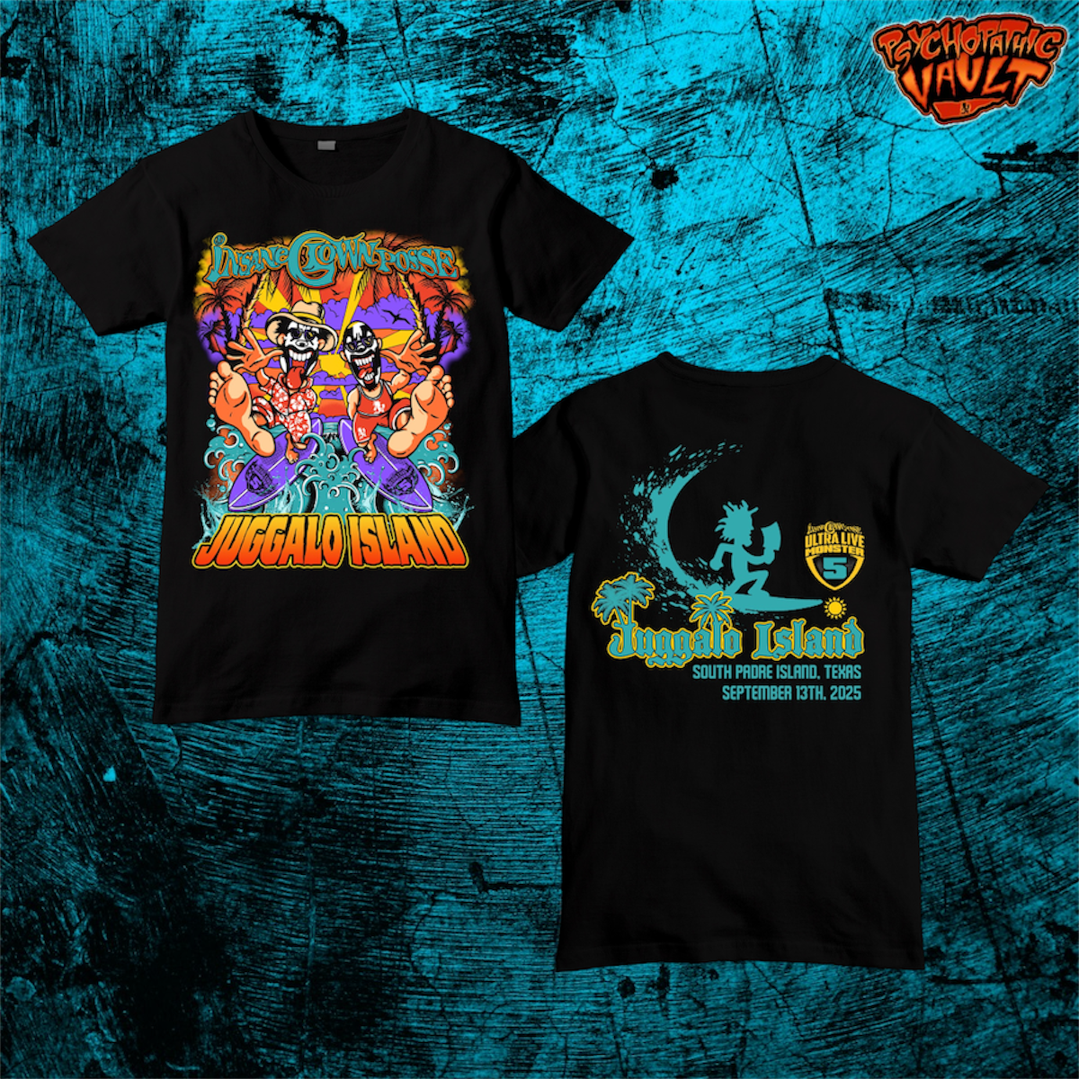 Monster 5 Juggalo Island Shirt