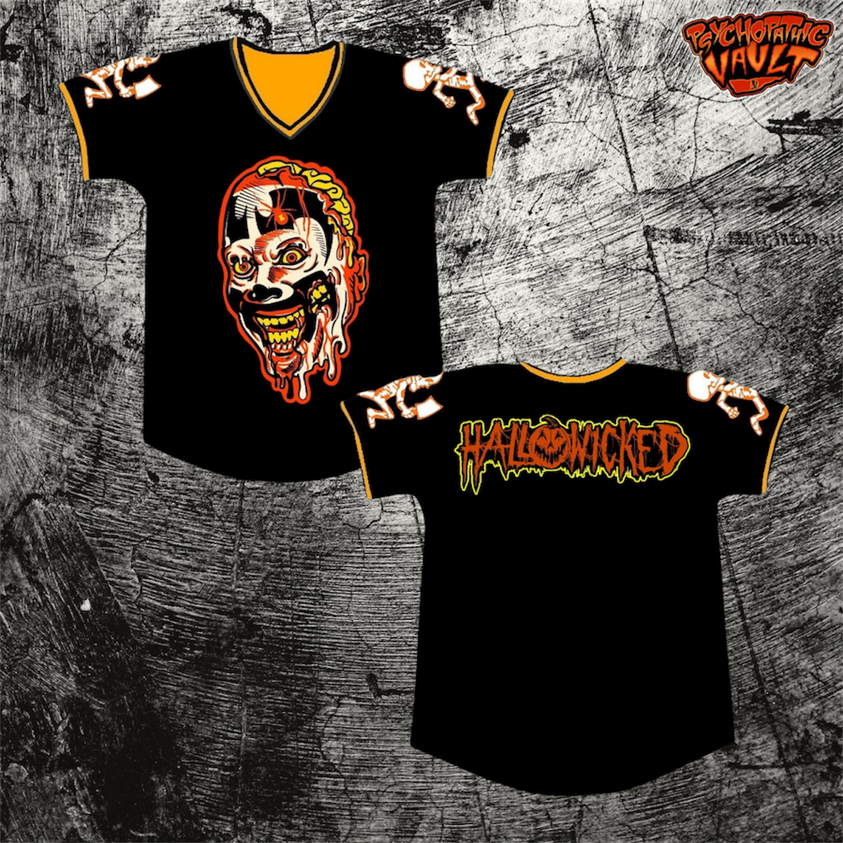 Zombie Shaggy Hallowicked Football Jersey
