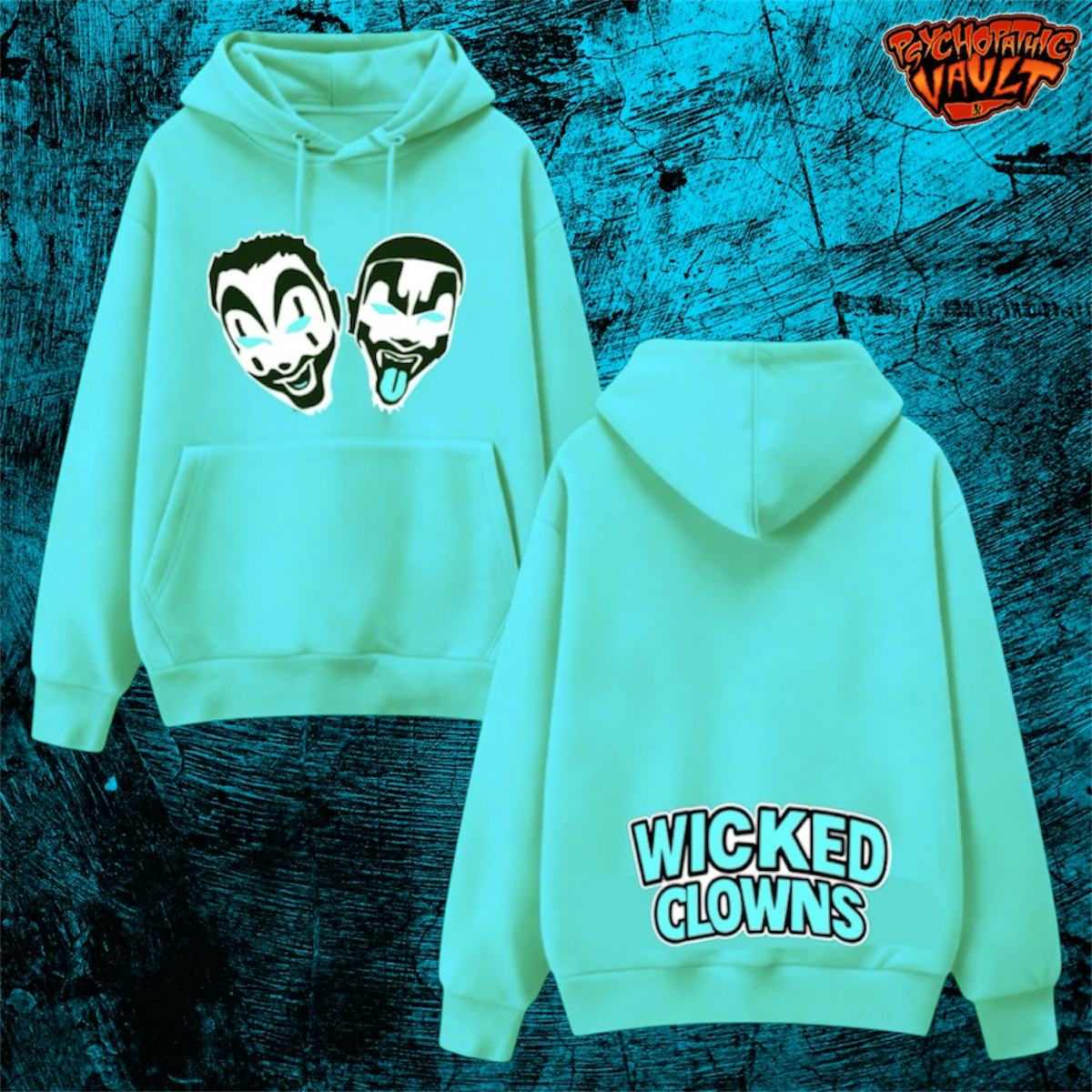 Wicked Clowns Embroidered Hoodie