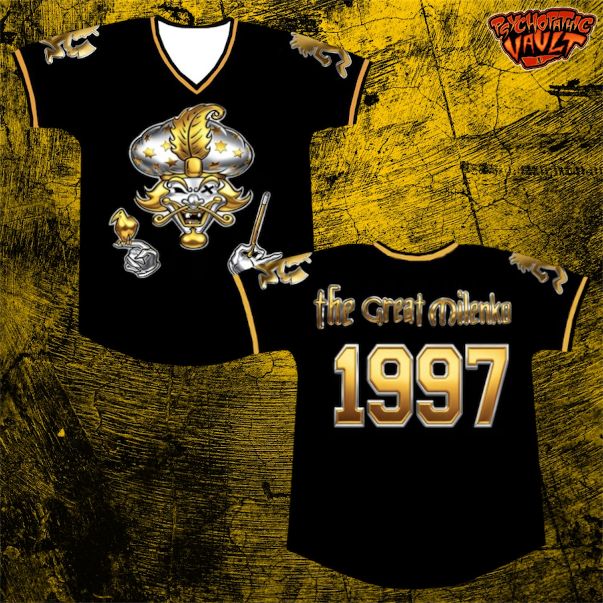 Metallic Great Milenko Football Jersey