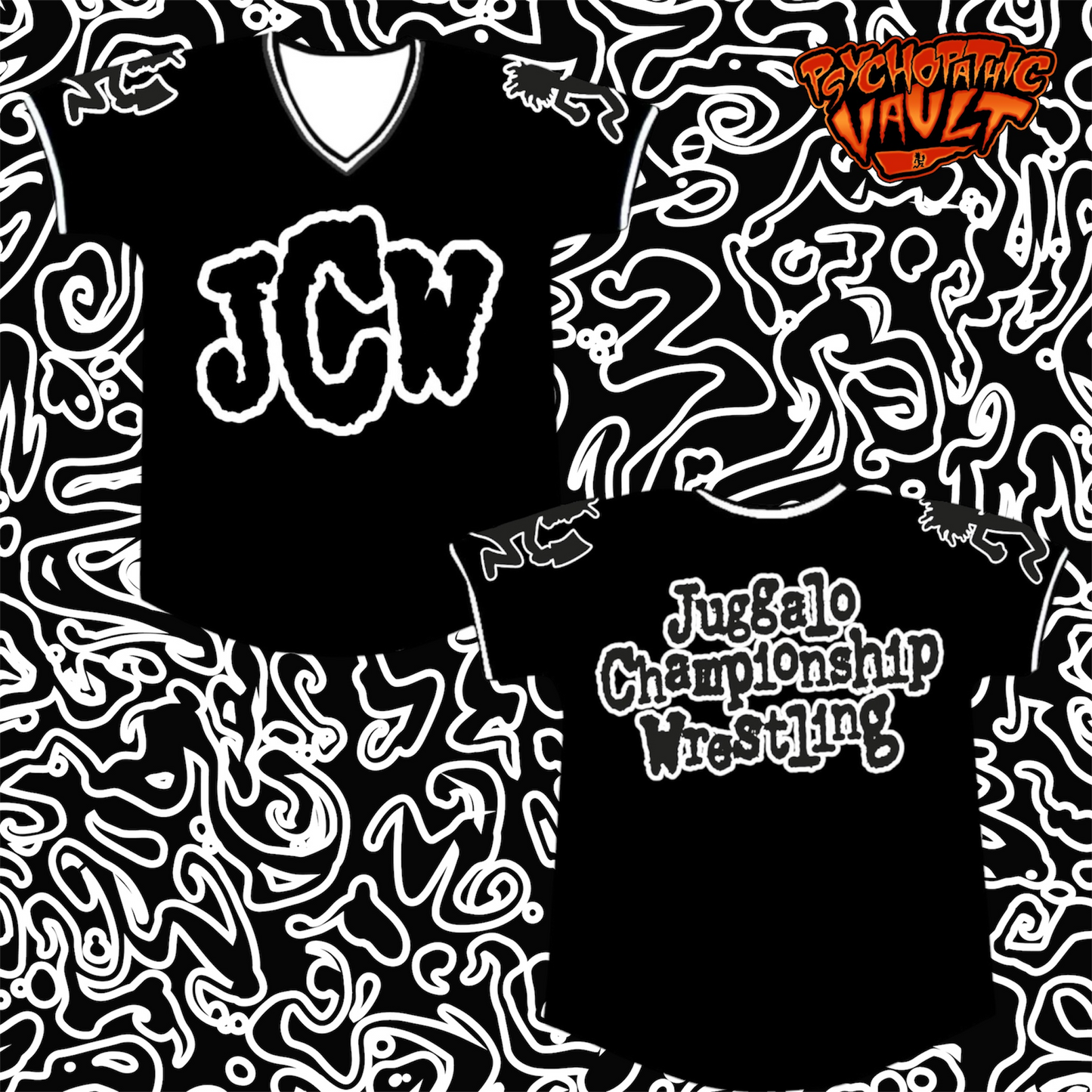 Black on Black JCW Football Jersey
