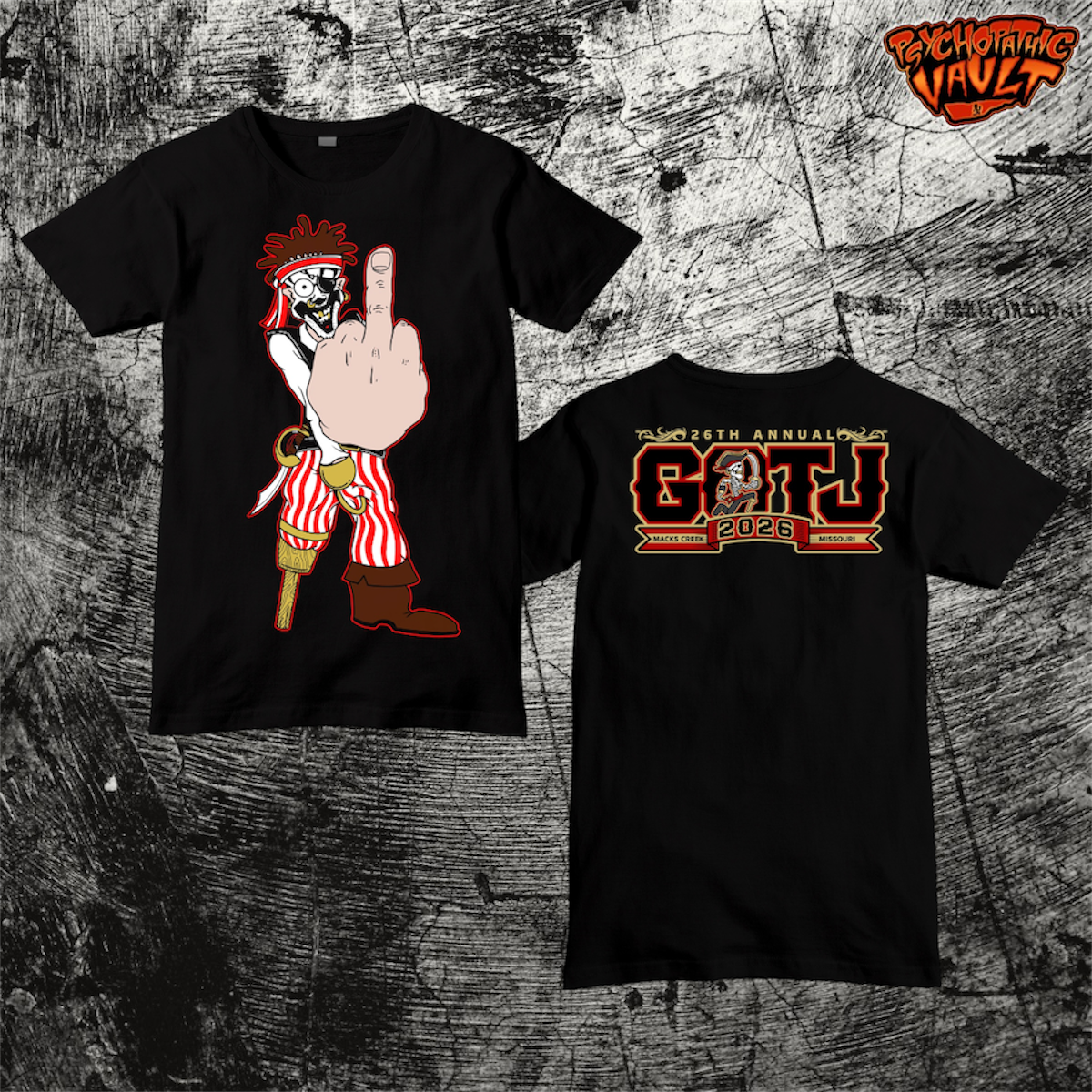 Fuck Off S2D Pirate Shirt