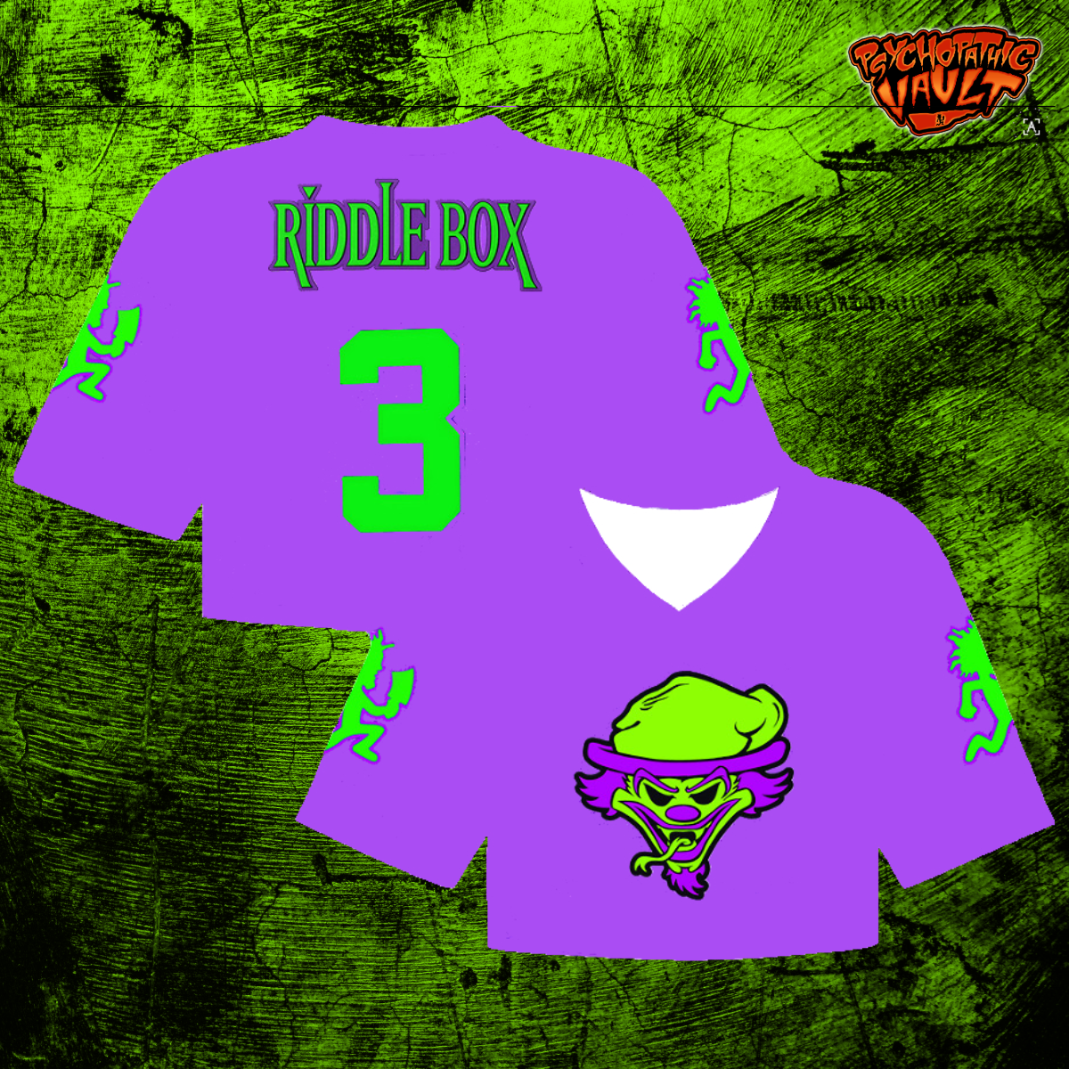 Riddle Box Womens Crop Top Jersey