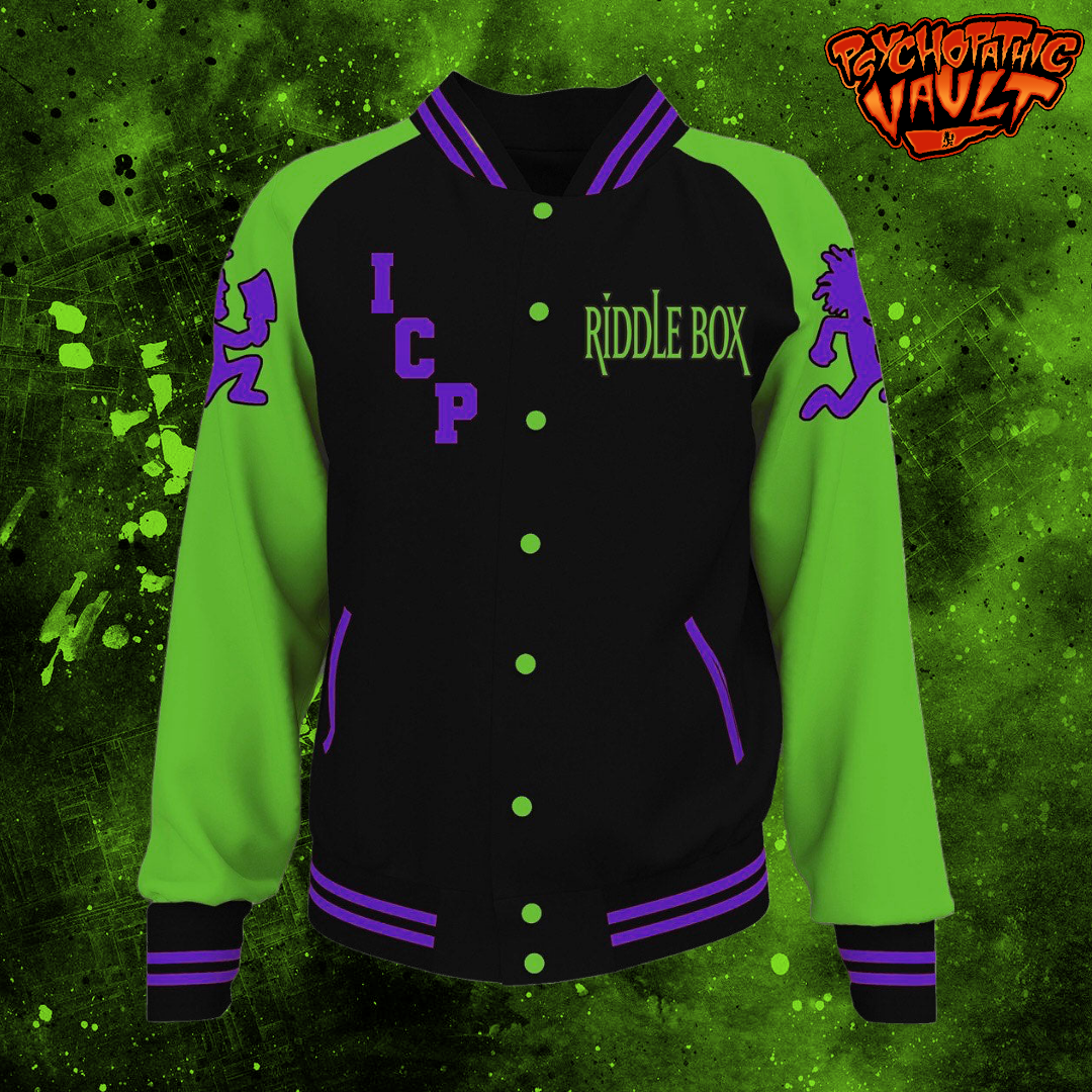Purple satin 2025 baseball jacket