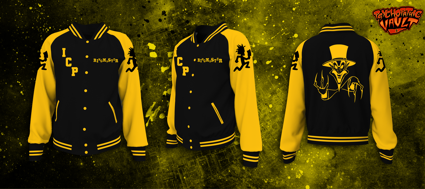 Ringmaster Satin Baseball Jacket