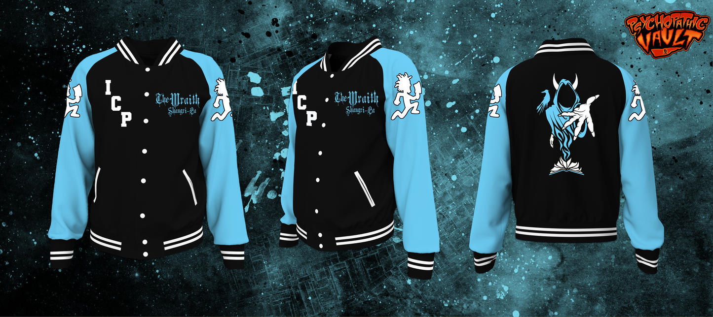 Shangri-La Satin Baseball Jacket