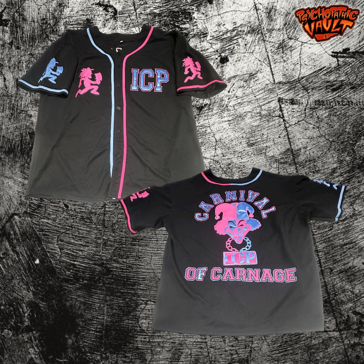 Carnival of Carnage Baseball Jersey