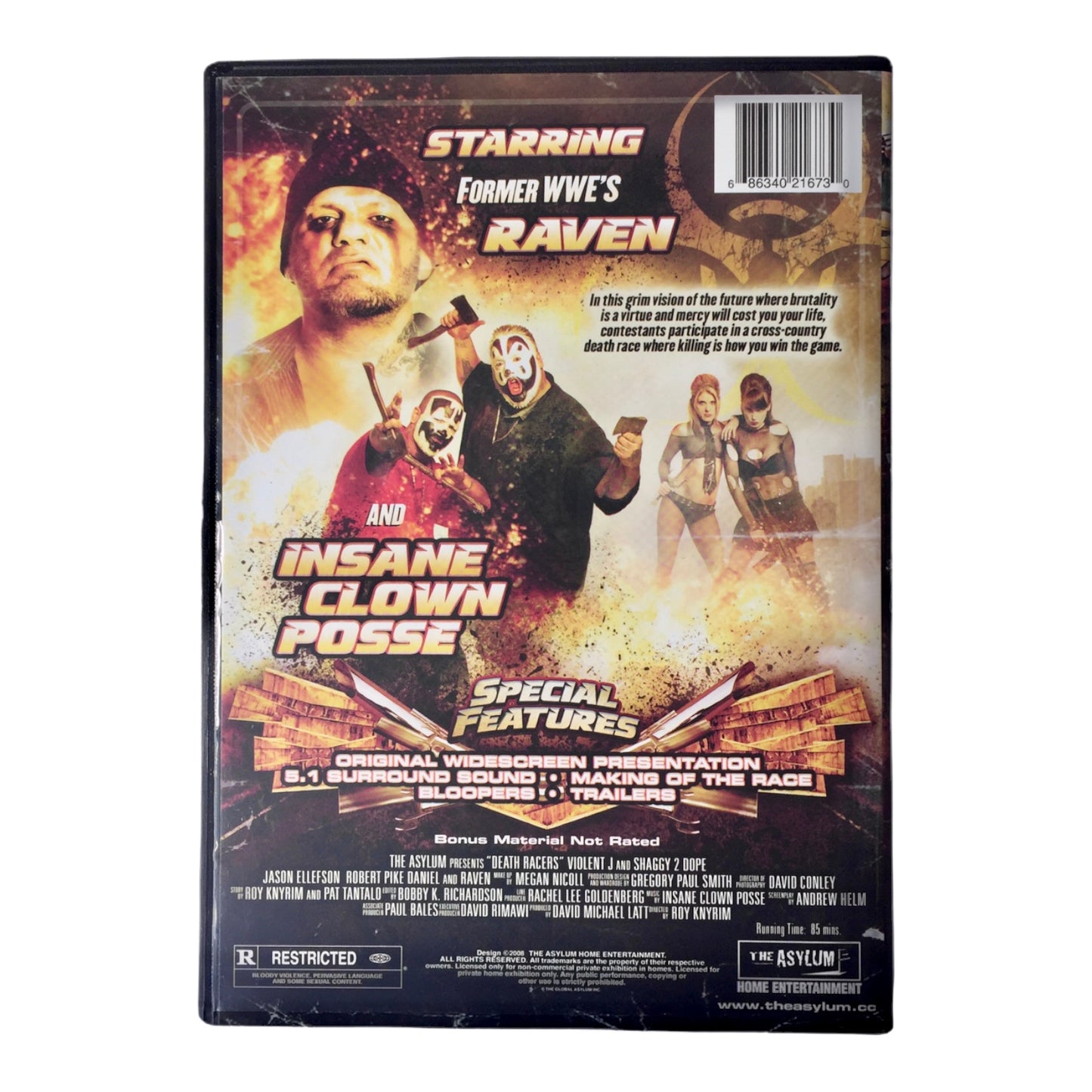 Death Racers DVD