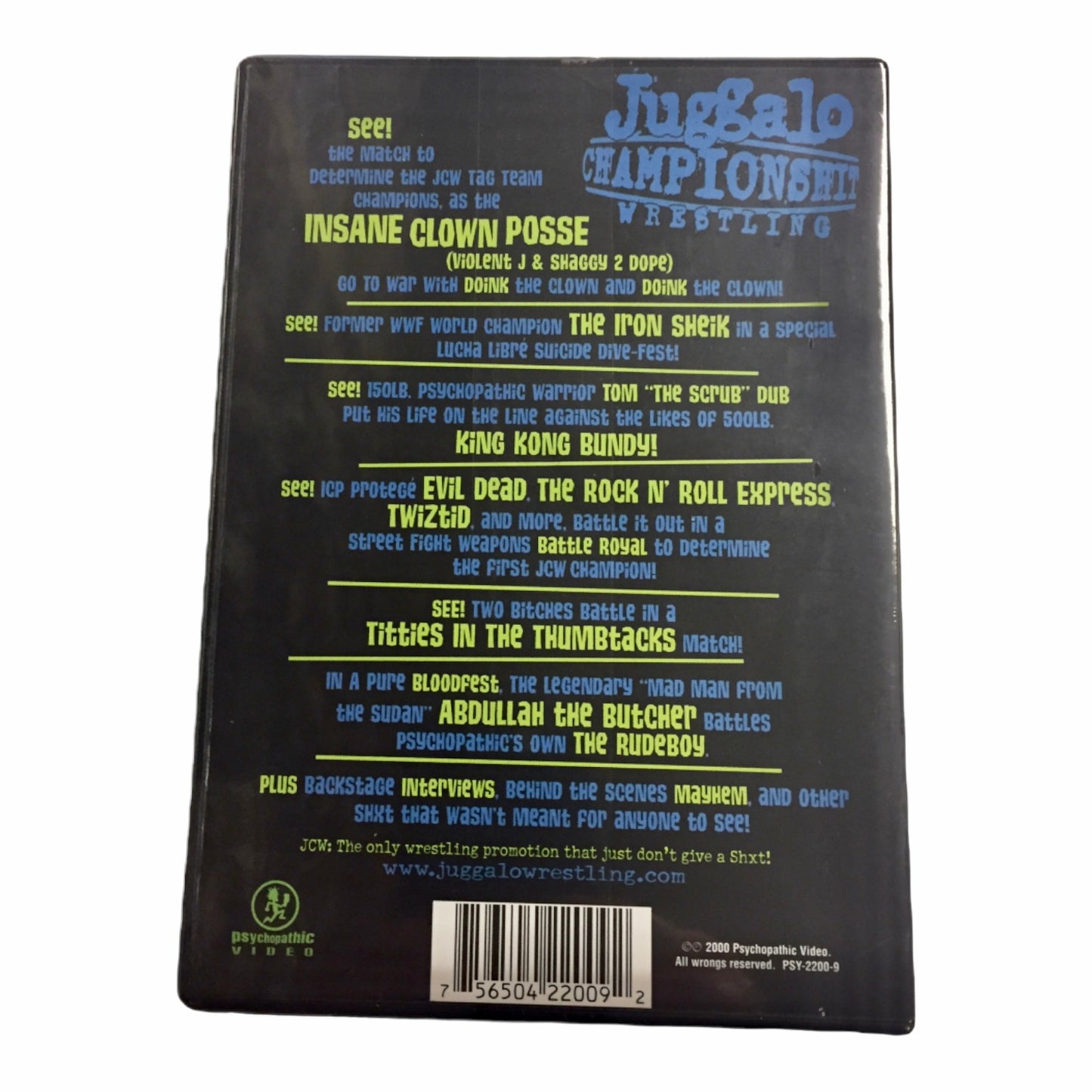 JCW Volume 1 DVD