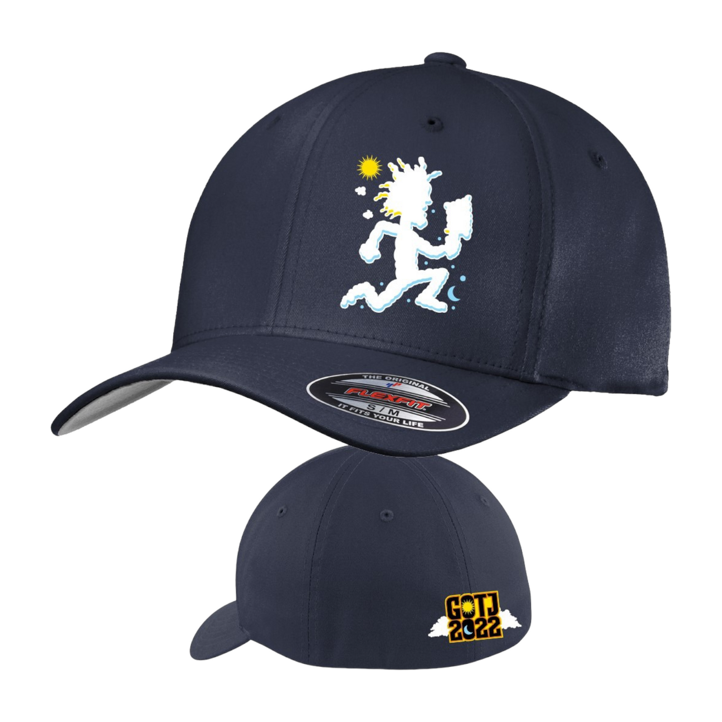 Blue GOTJ Hatchetman Flex Fit Baseball Hat