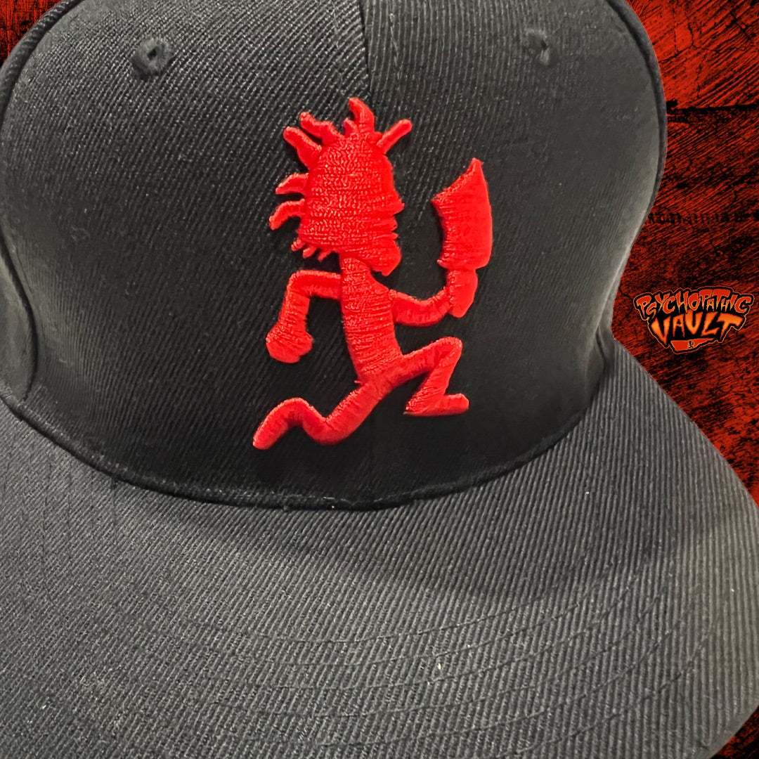 Black 3D Puff Embroidered Hatchetman Baseball Hat