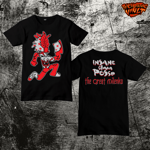 Great Milenko Hatchetman Shirt – Psychopathic Vault