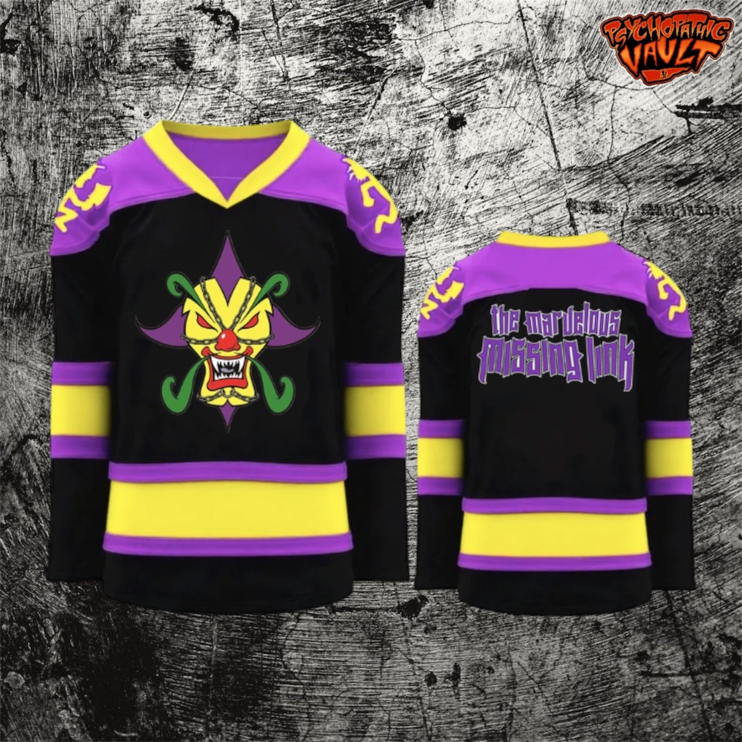 Marvelous Missing Link Hockey Jersey