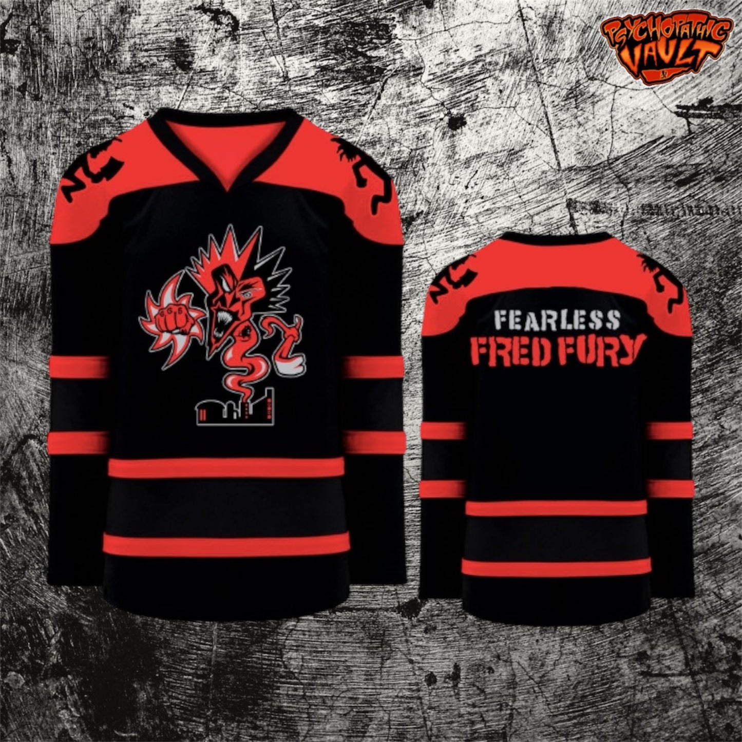Fearless Fred Fury Hockey Jersey