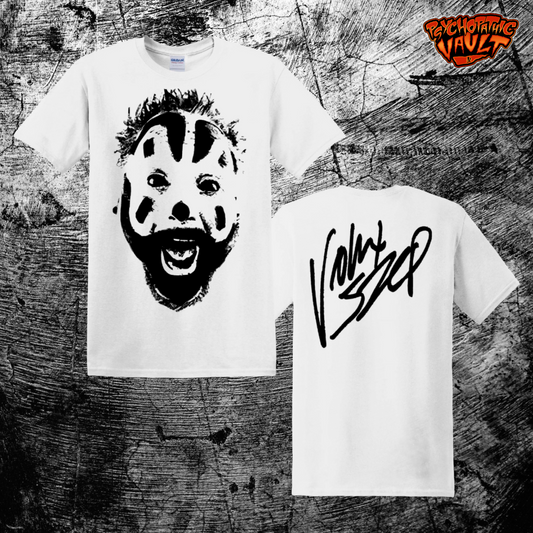 White Violent J Autograph Shirt