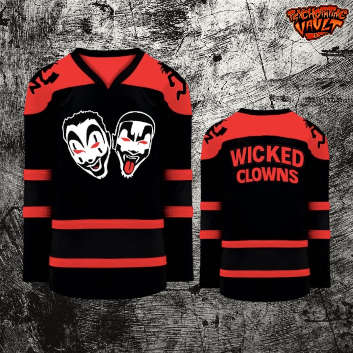 Wicked Clowns Hockey Jersey