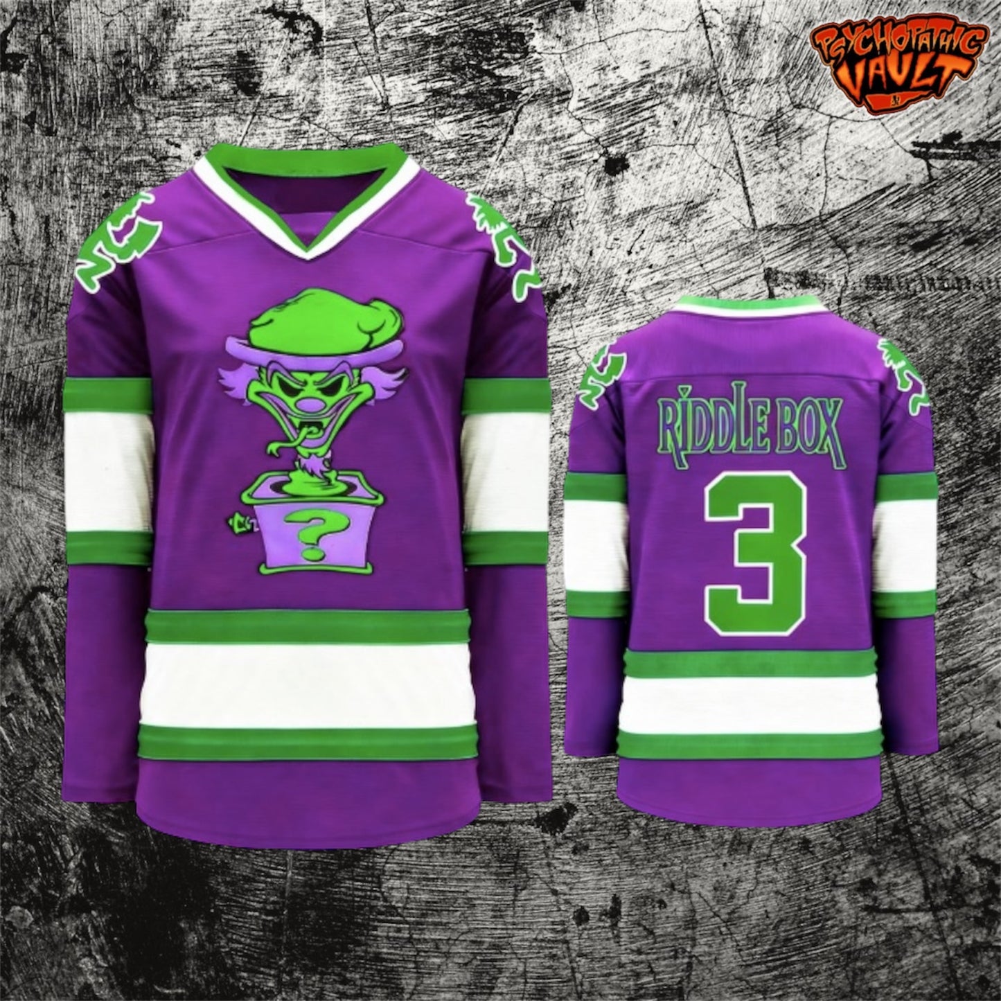 Riddle Box Hockey Jersey