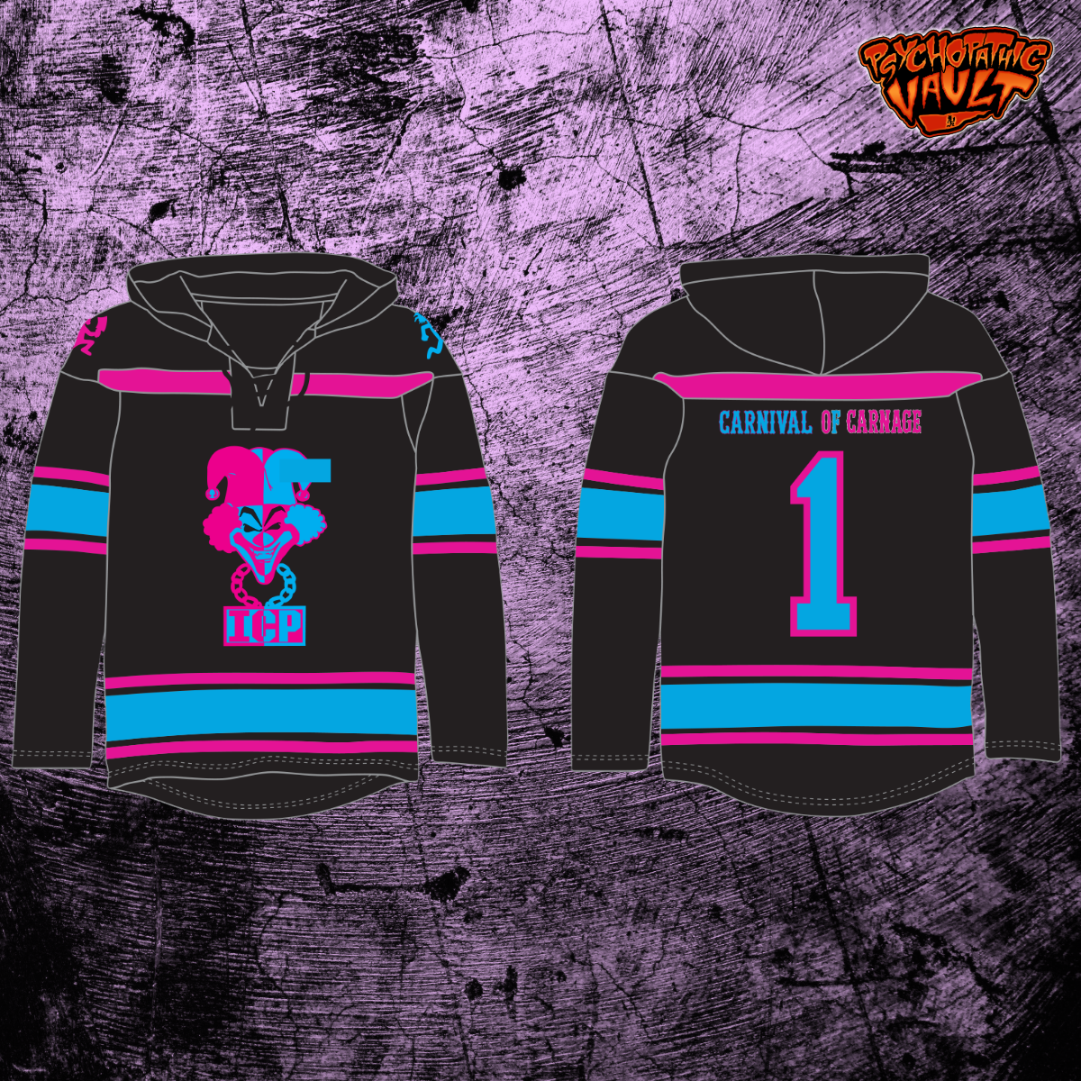Carnival of Carnage Hockey Hoodie