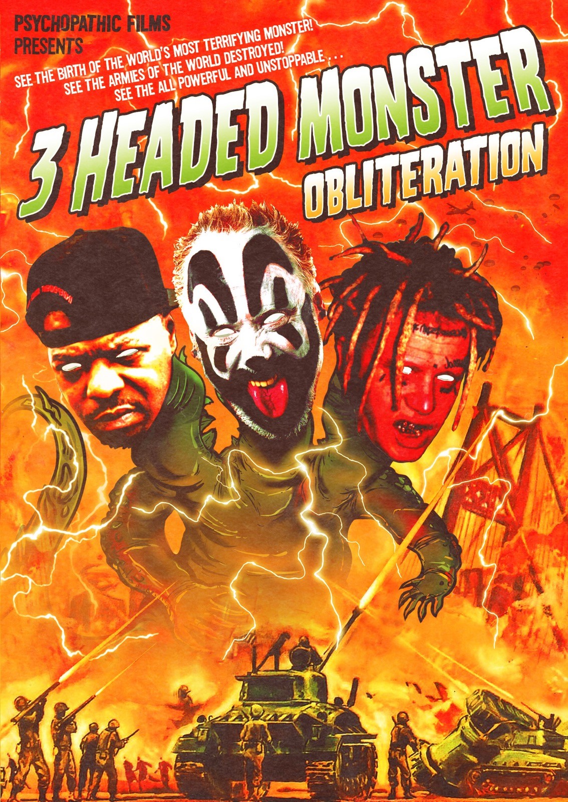 3 Headed Monster - OBLITERATION CD