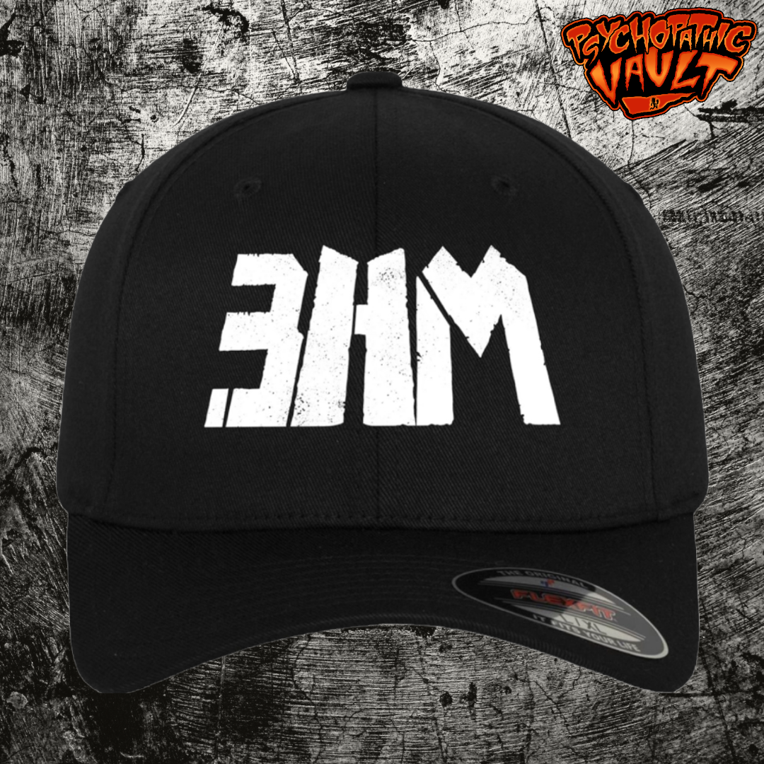 3HM White Logo Baseball Hat