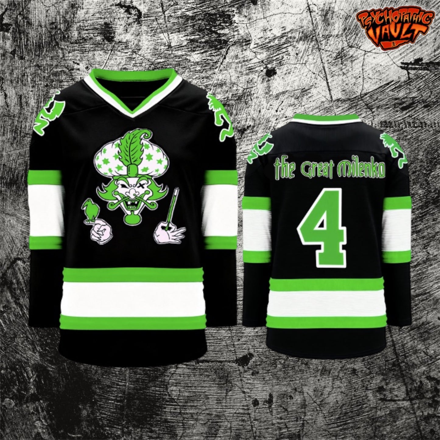 Great Milenko Hockey Jersey