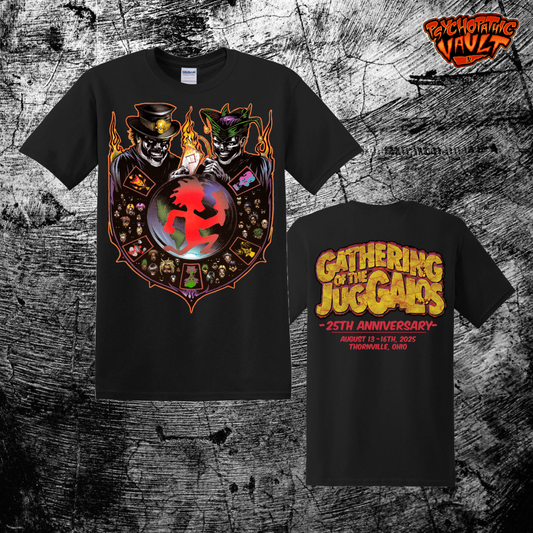 Black Gathering of the Juggalos 25th Anniversary Shirt
