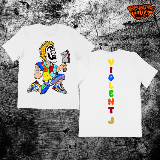 White Violent J Hatchetman Shirt