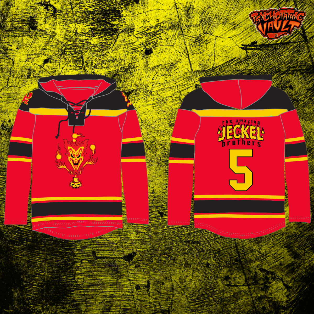 Amazing Jeckel Brothers Hockey Hoodie