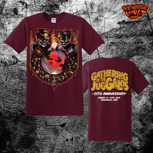 Maroon Gathering of the Juggalos 25th Anniversary Shirt