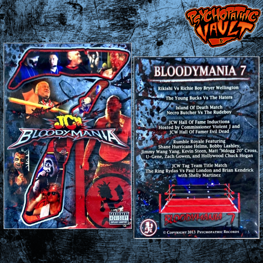Bloodymania 7 DVD – Psychopathic Vault