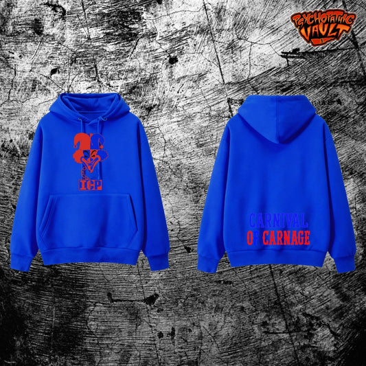 Carnival of Carnage Embroidered Hoodie
