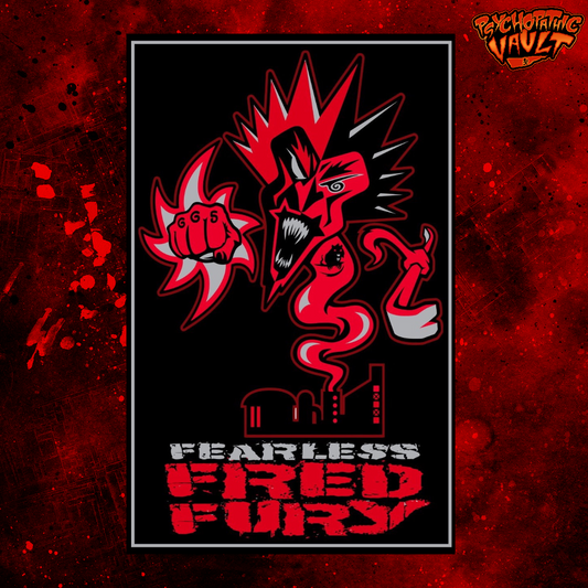 Fearless Fred Fury Poster