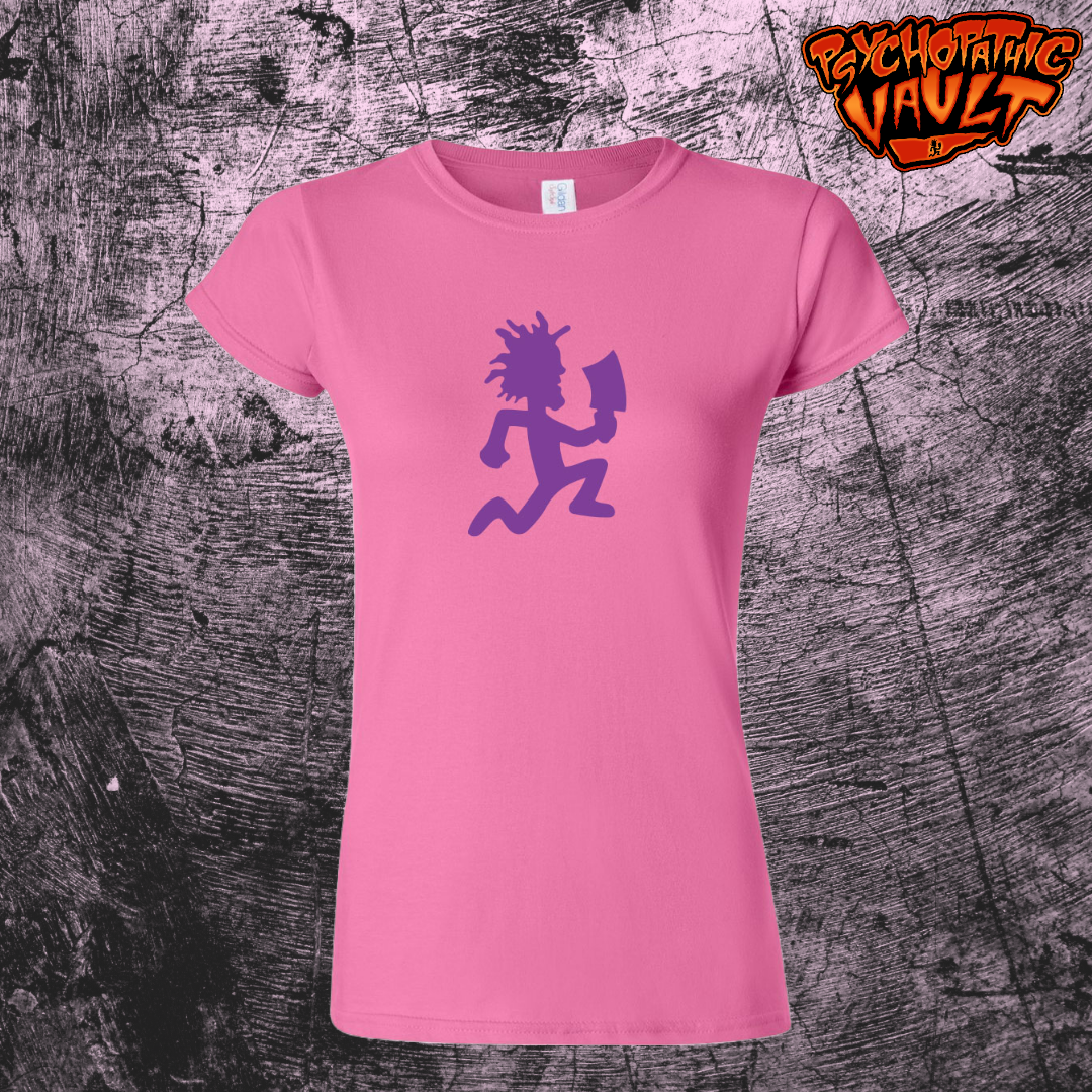 Hatchetman Pink Girly T-Shirt